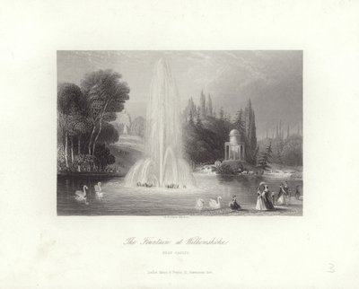 Wilhelmshohe'deki Çeşme by Albert Henry Payne