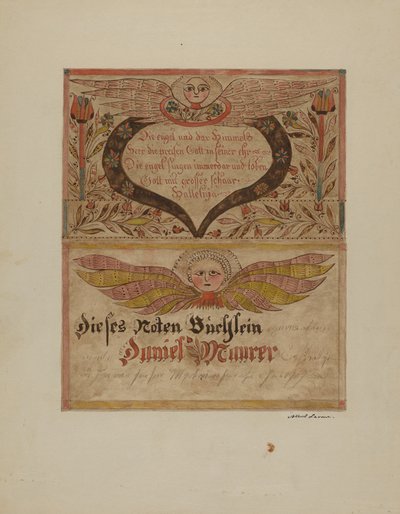 El Yazması ve Minyatür, c. 1937. by Albert J. Levone