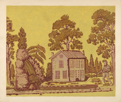 Bant Kutusu Kaplaması Olarak Kullanılan Duvar Kağıdı, c. 1937. by Albert J. Levone