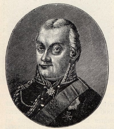 Mareşal Friedrich Graf von Kleist von Nollendorf 1762-1823. by Albert Johann Christian Schule
