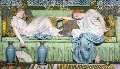 Elmalar, 1875 by Albert Joseph Moore