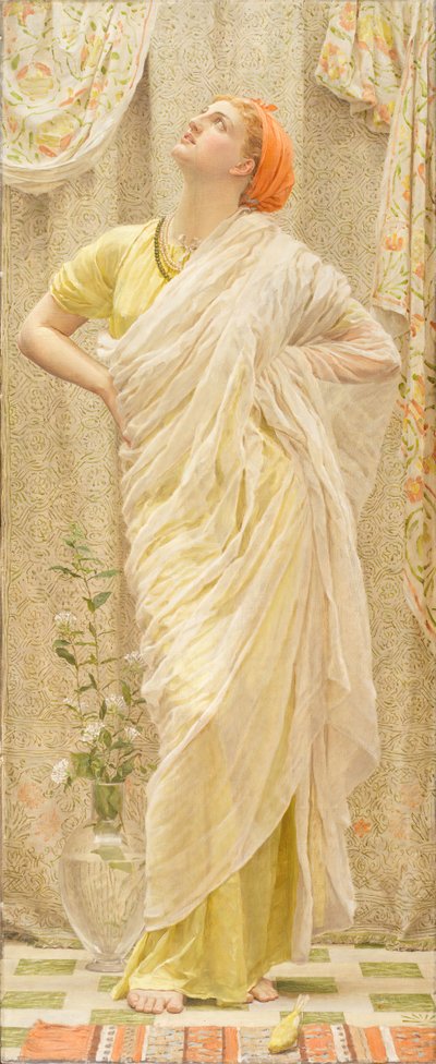 Kanaryalar olarak da bilinen kuşlar. by Albert Joseph Moore