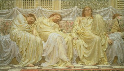 Hayalperestler, 1882. by Albert Joseph Moore