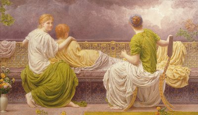 Yıldırım ve Işık by Albert Joseph Moore