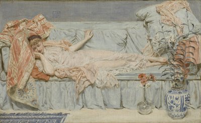 Zambaklar, 1866 by Albert Joseph Moore