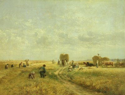 Hasat Zamanı, 1871 by Albert Kappis