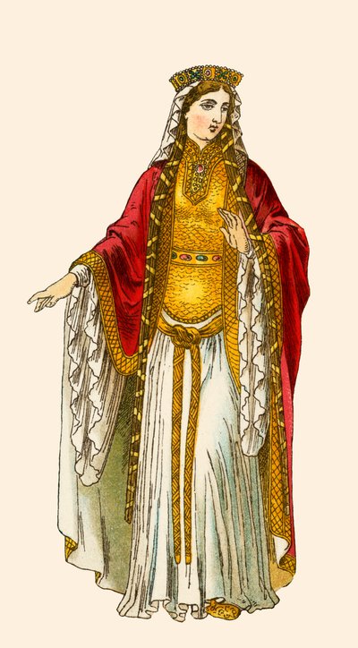 Clothilda, Frankların Kraliçesi by Albert Kretschmer
