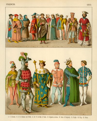 Fransız Kostümü 1300 by Albert Kretschmer