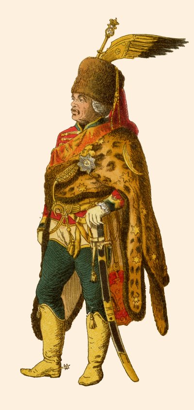 Genel Zieten by Albert Kretschmer