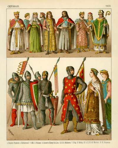 Alman Kostümü 1100 by Albert Kretschmer