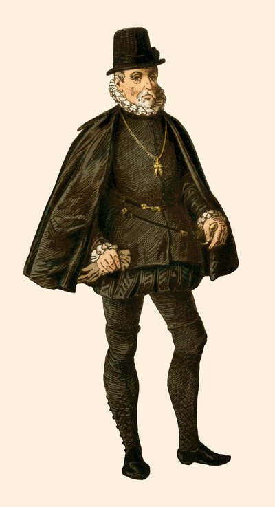 İspanya Kralı II. Philip by Albert Kretschmer