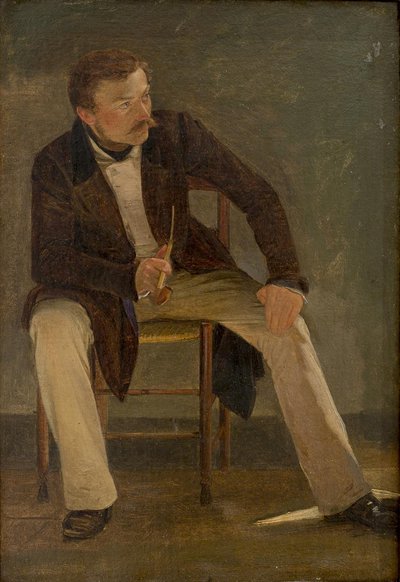 Ressam Constantin Hansen by Albert Küchler