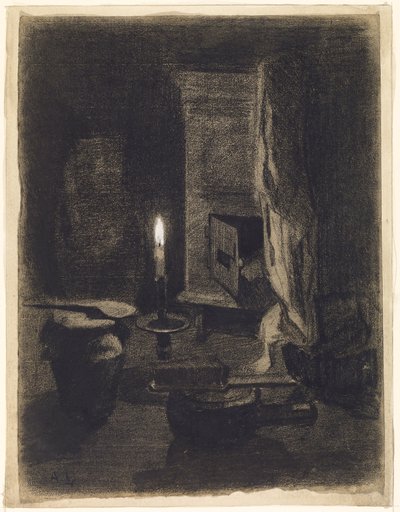 Mum ile Natürmort by Albert Lebourg