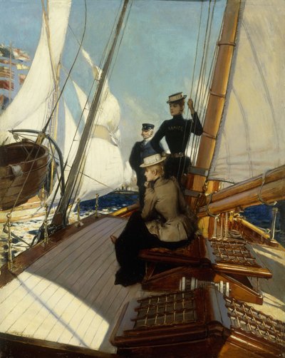 Denizde Bir Öğleden Sonra by Albert Lynch
