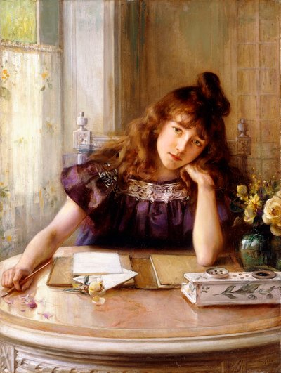 Mektup, by Albert Lynch