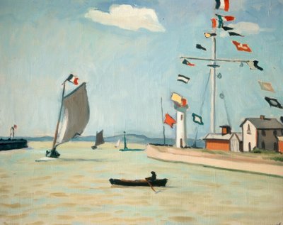 Honfleur limanı by Albert Marquet
