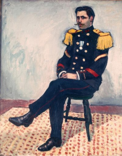 Sömürge birliklerinin bir veznedarı by Albert Marquet