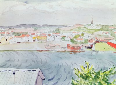 Grimstad, Norveç by Albert Marquet