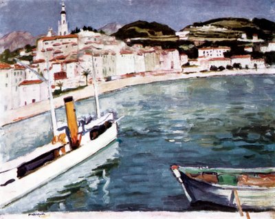 Menton Limanı , 1905 by Albert Marquet