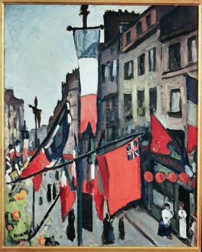 14 Temmuz'da Le Havre'da by Albert Marquet