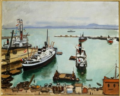 Cezayir limanı by Albert Marquet