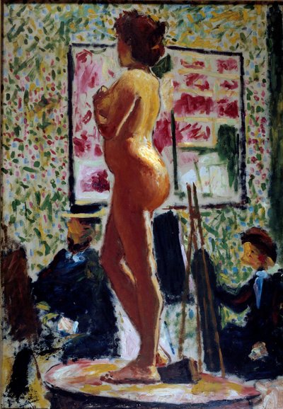 Çıplak geyik yavrusu dedi by Albert Marquet