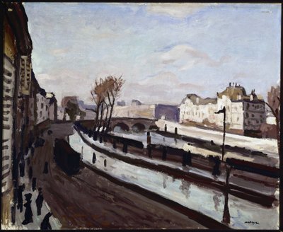 Paris, Quai des Grands-Augustins by Albert Marquet