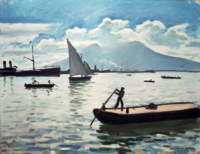 Napoli Körfezi, 1909. by Albert Marquet