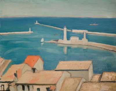 Bunun Limanı, Marsilya, 1924. by Albert Marquet