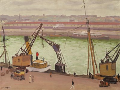 Boulogne-sur-Mer Limanı by Albert Marquet