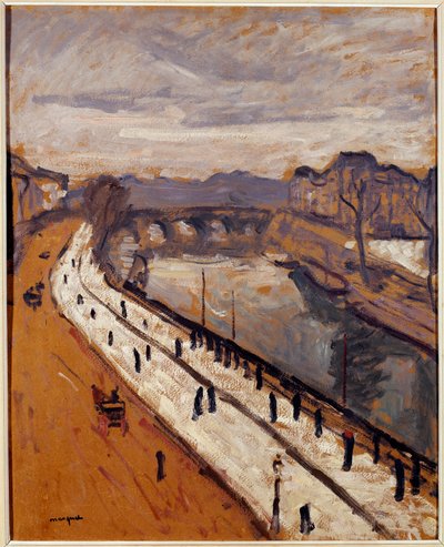 Quai des Grands Augustins, Paris by Albert Marquet