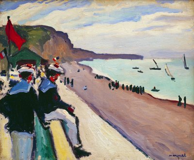 Fecamp sahili by Albert Marquet