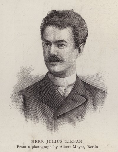 Julius Lieban, Alman opera sanatçısı by Albert Meyer