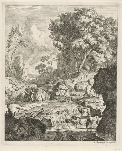 Pan ve Sirinks Manzaralar (dizi başlığı) by Albert Meyering
