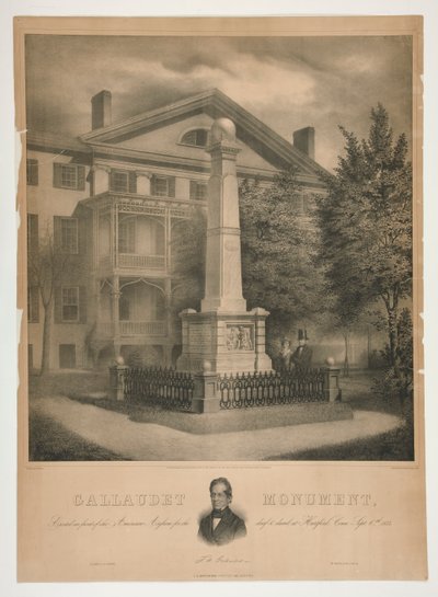 Gallaudet Anıtı by Albert Newsam