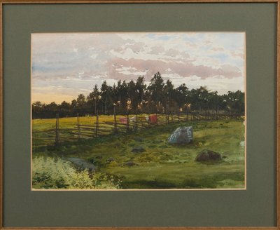 Yaz akşamı, 1893 by Albert Nikolaevich Benois
