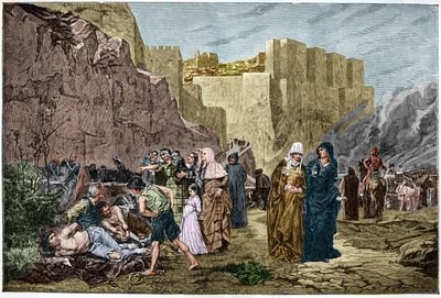 Albigensian Crusade - Mahkumlara hakaret - - 1211