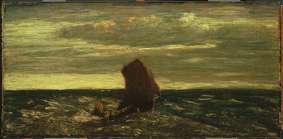 eve doğru bağlı by Albert Pinkham Ryder