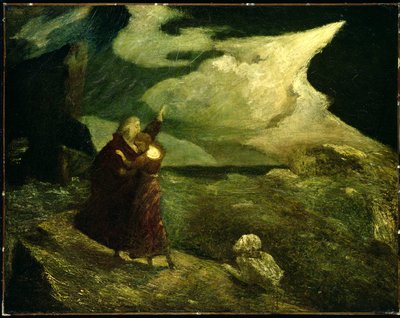 Fırtına, 1892 by Albert Pinkham Ryder