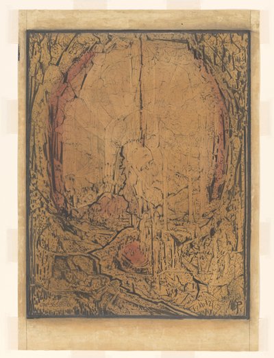 Opus 3658,59,60 (nesne üzerindeki orijinal başlık) by Albert Plasschaert (signed by artist)