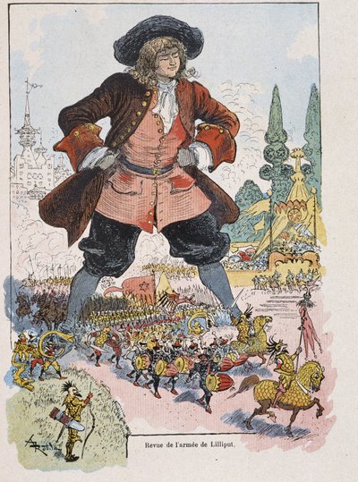 Gulliver, Lilliput Arm İncelemesinde - Swift