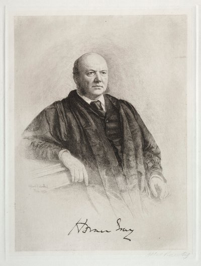 Horace Gray, 1890. by Albert Rosenthal