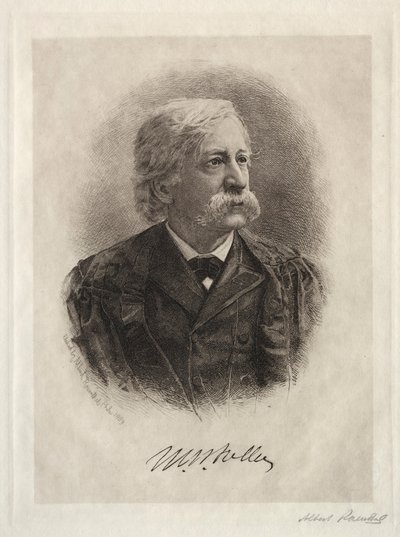 M.W. Fuller, 1889. by Albert Rosenthal