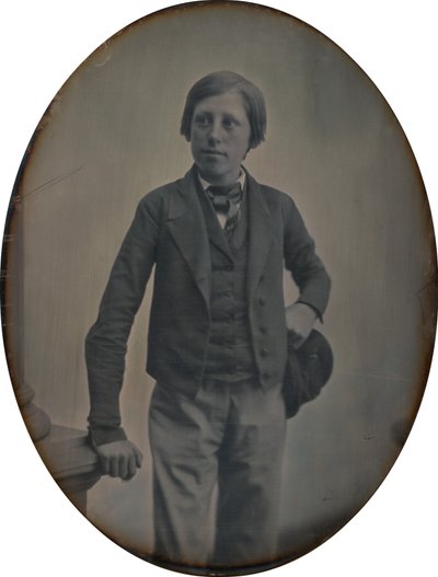 Bir Çocuğun Portresi, 1853-1855. Yaratıcılar: Albert Sands Southworth, Josiah Johnson Hawes. by Albert Sands Southworth, Josiah Johnson Hawes