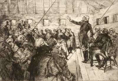 Washington Askeri Diktatörlüğü Önlüyor ("The Bicentennial Pageant of George Washington" portföyünden iptal edilmiş levha) by Albert Sterner