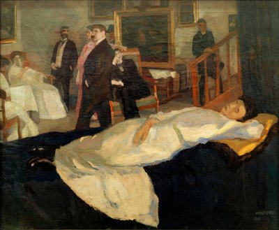 Atelierszene by Albert Weisgerber