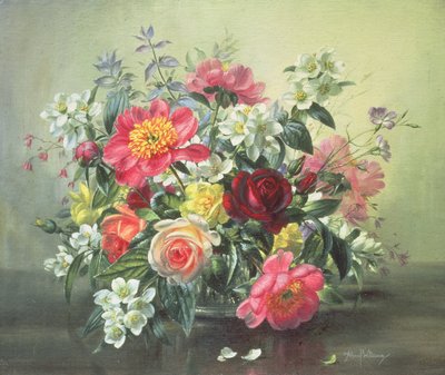 AB311 Romantik Haziran Çiçekleri by Albert Williams