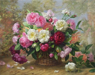 Bir Yaz Gülünde Göklerin Güzelliği by Albert Williams