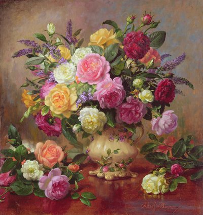 Victoria Bahçesinden Güller by Albert Williams