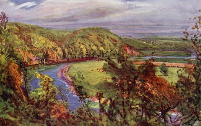 Horseshoe Bend, Redscar (renkli taş) by Albert Woods